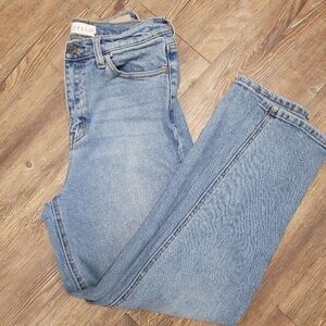 Cello high rise skinny light wash jeans size 7
